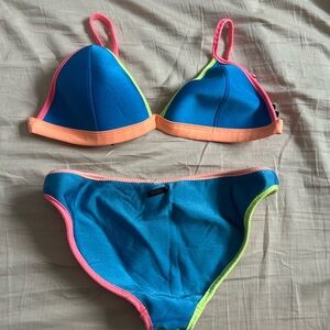 Triangl Swimwear Neon Multicolor Bikini